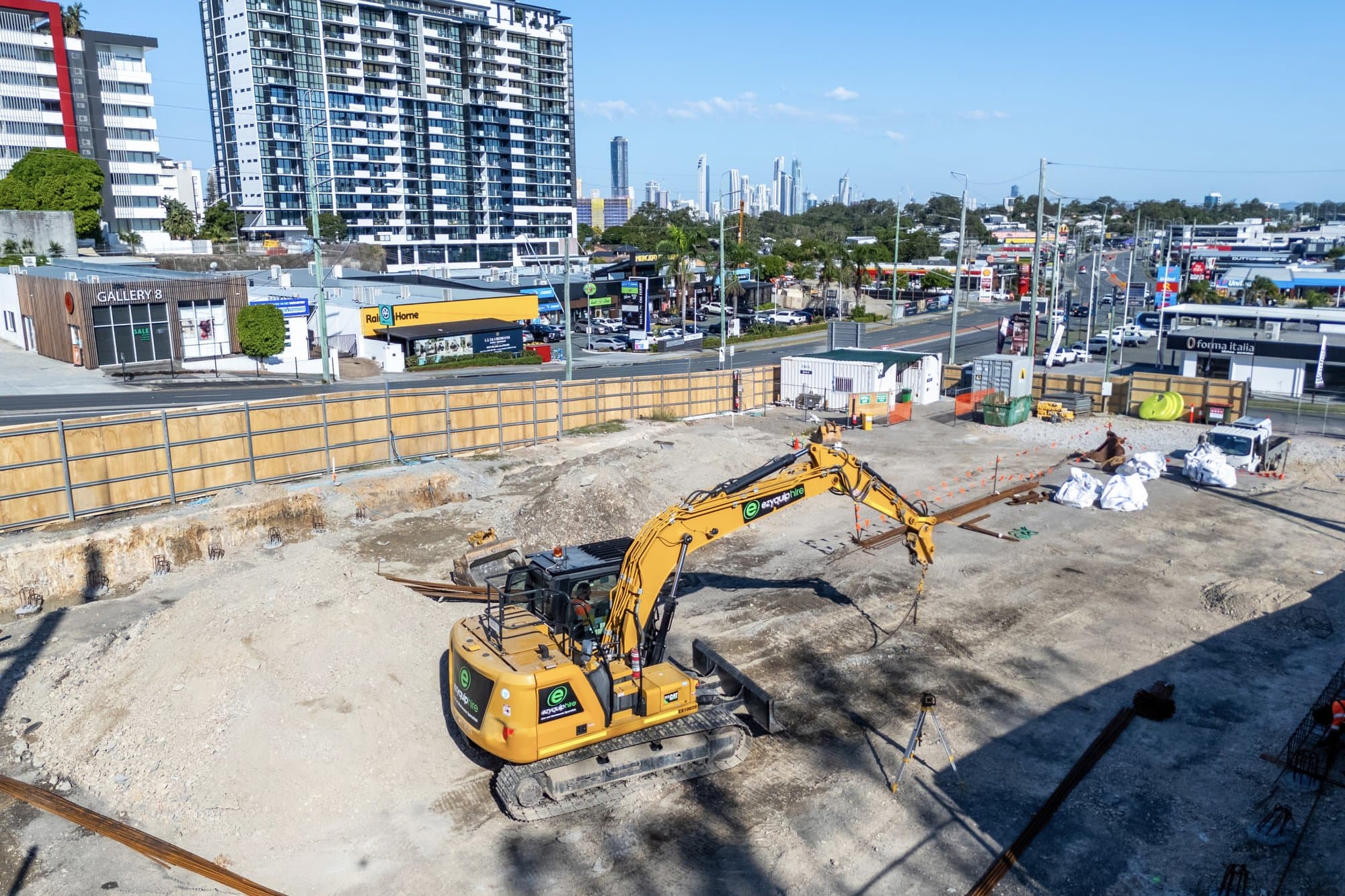 Drone view — site overview
